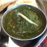 シルジャナ - 本日のカレー・ほうれん草とチキン