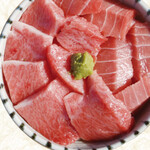 Bluefin tuna fatty tuna bowl