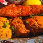 カリーハウス - シークカバブとチキンティカ。