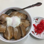 くるまやラーメン - チャーシュー丼