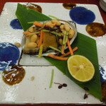 加賀屋 姉妹館 あえの風 - 温物　鮑の大船煮