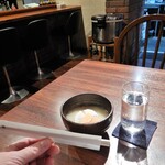 亭久五 - サービスのあら汁