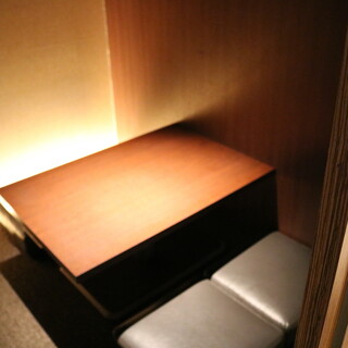 【2人様から利用可能】様々なタイプの個室御座います。