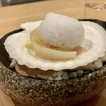 ロランジュ - 野付産帆立貝　塩麹ムース