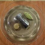 ロランジュ - 小樽産鰊のエスカベッシュ　氷室芋と鰊のグラティネ　マンゴーとアボカドのワカモレ