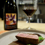 ロランジュ - 滝川鴨肉のスモーク　クミンと蜂蜜のキャラメリゼ