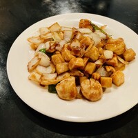 43 北海道産大粒生帆立とカシューナッツの辛味炒※販売終了