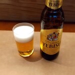 銀座 八五 - ビール小瓶 250円 ♪