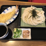 Jounetsu Udon Iwamasa - 海老天ざるうどん