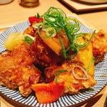 Sachifukuya - 鶏の唐揚げ香味だれ定食