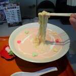 食堂ニューミサ - さくらポタージュラーメン（麺）