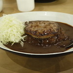 洋二朗 - ハンバーグカレー小プラスルー900円