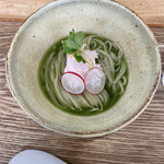 麺匠 独眼流 - 麺三昧 1. いりこと抹茶の香露