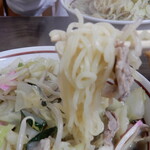 二鶴 - ちゃんぽんとしては、かなり細麺
