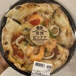 マルエツ - ぷりぷり海老のシーフードピッツァ 498円＋税
            2021年2月23日