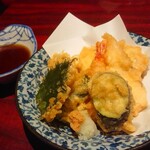 Sushi Honjin - 天ぷらは白身の魚が美味しかったー