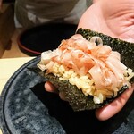 鮨 唐島 - 追加はおかか巻き、わさびを効かせて