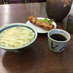 長田うどん - 釜揚げうどん