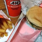 Ａ＆Ｗ - 「テリヤキ大豆バーガー」セット