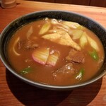 きしや - 牛すじカレーきしめん　1200円