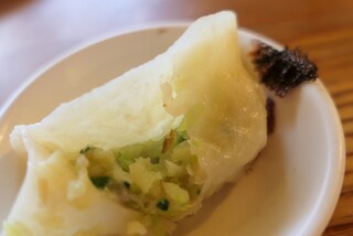 日光軒 - (2020/11月）餃子の断面