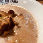 マキザラーメン - しいたけラーメンのスープ