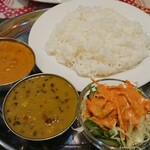 Namasute - スペシャルカレーセット キーマカレー、豆のカレー、ライス