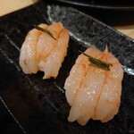 越中屋  - 甘海老昆布〆