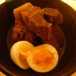 茶茶 白雨 - 角煮