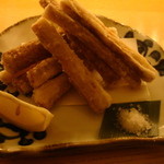 茶茶 白雨 - ごぼう揚げ