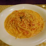 欧味食卓サラマンジェ・ガラ - ズワイ蟹のトマトクリームスパゲティ