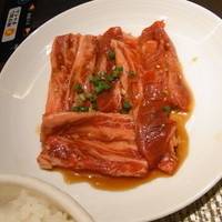 清江苑 池袋西口本店 - 中落ちカルビ
