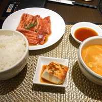 清江苑 池袋西口本店 - 中落ちカルビランチ　