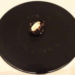 アルカナイズ - 夕食：（シェフからのプレゼント）マッシュルームの黒米揚げ