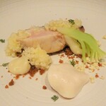 アルカナイズ - 夕食：鰆 カリフラワー 白子