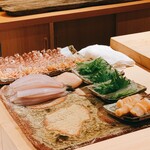 ぬま田 - いろいろな食材が出ます