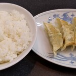 Hassururamenhomma - 餃子ライスセット