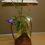 Tenki - 床の間❗にはお茶花を