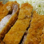 とんかつ おかめ - さくさく衣＆やわらかロース