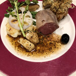 北島亭 - 仔羊背肉の岩塩包み焼き