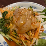 平和亭 - イカフェ(韓国式イカ刺し) 850円×1