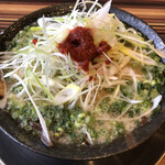 林家 - ねぎラーメン　2辛　720円