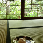 瓢亭 - 上生菓子は「嘯月」