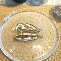 La Brianza - カタクチイワシマリネ。小さいからカタクチイワシをさばいて開き、ここまで仕上げるの手間隙かかるだろうなぁ・・さすが一流だわ～ お味凝縮されてる旨み濃厚おいしかった～＼(^-^)／