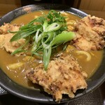 純愛うどん なでしこ - 鶏天カレー（￥1000）