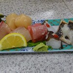 立ち呑み処　おかもと - 刺身盛り合わせ