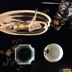 瓢亭 - 十四代目当主 高橋英一氏は鮎焼きの名人と呼ばれている