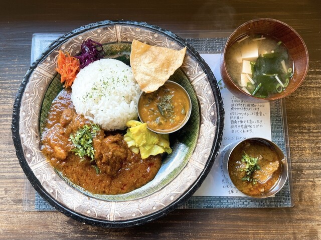 写真 麺とカレーのお店 かるみれんげ 小淵沢 インドカレー 食べログ