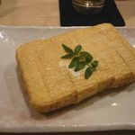 蕎麦バーかつのや - キャラブキ入りだしまきたまご