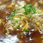 中華四川料理 天山 - 酸辣湯麺アップ